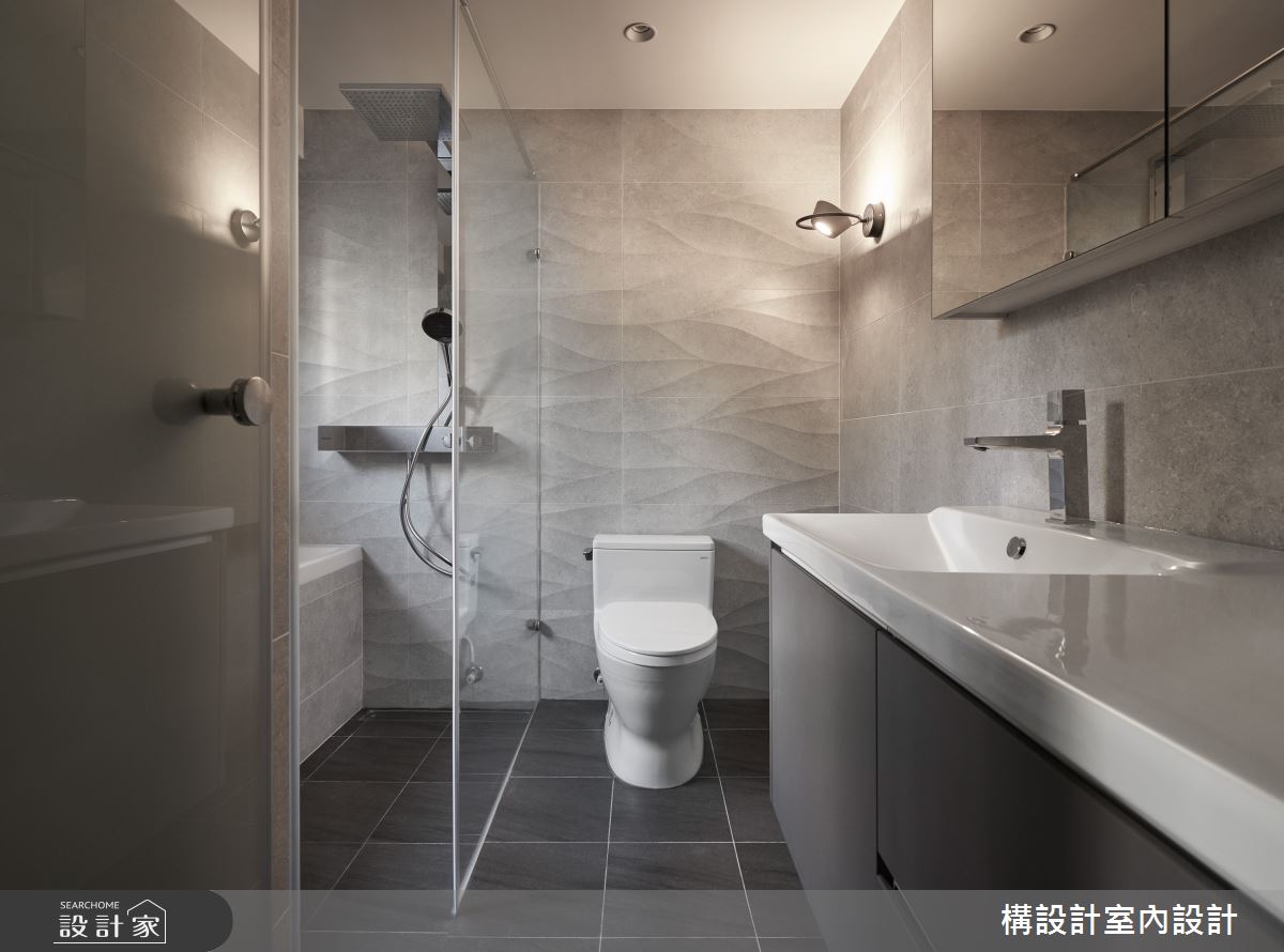 50坪老屋(31~40年)＿北歐風浴室案例圖片＿構設計＿構設計_幾何Paradise之29