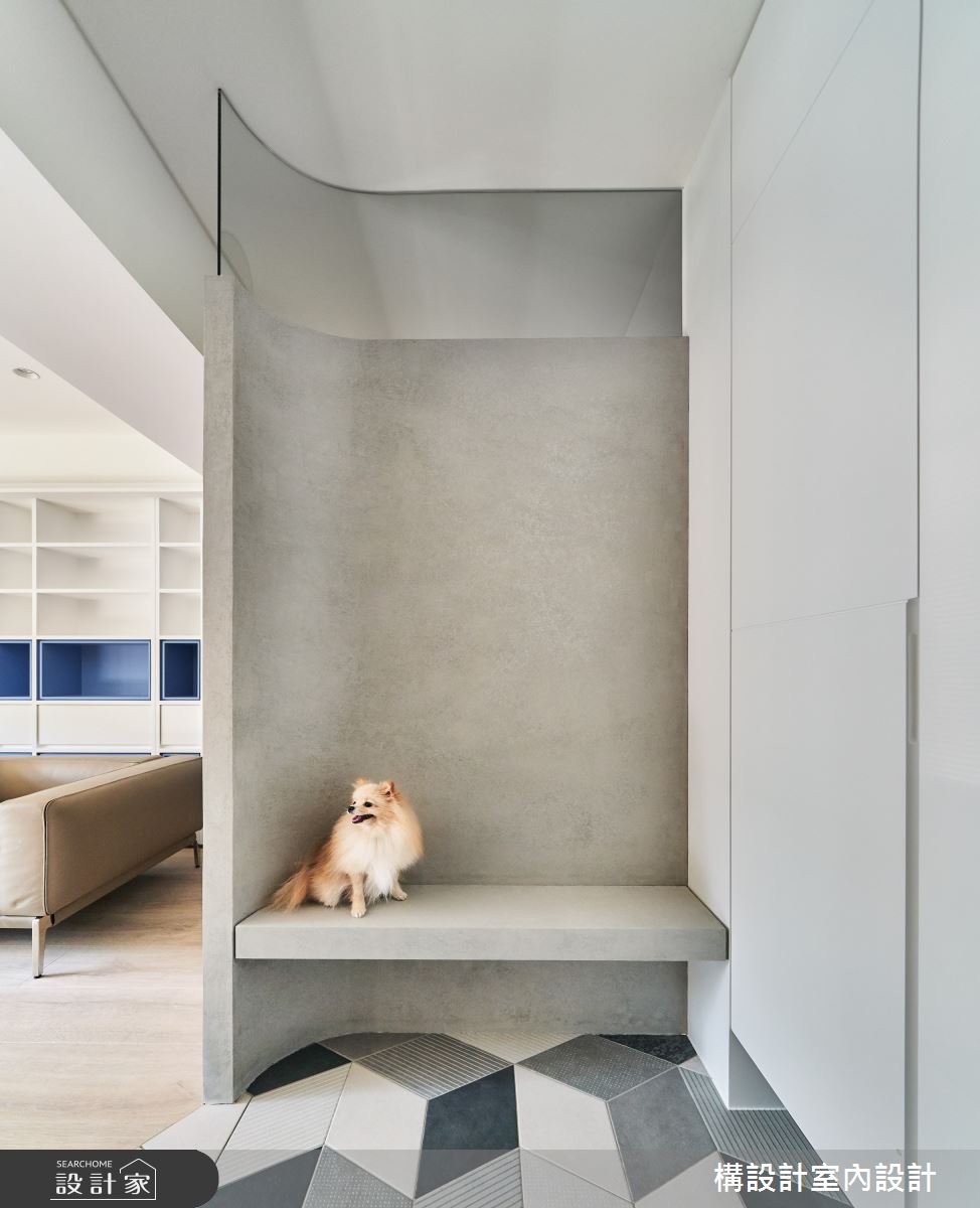 50坪老屋(31~40年)＿北歐風玄關案例圖片＿構設計＿構設計_幾何Paradise之1