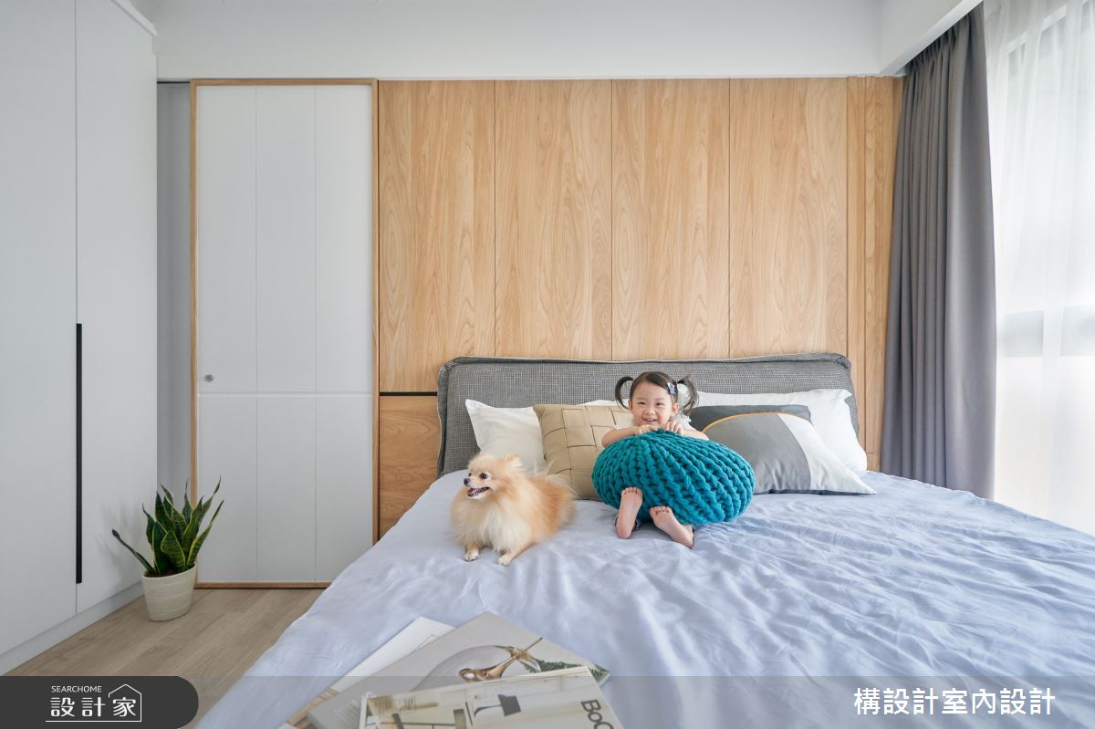 50坪新成屋(5年以下)＿現代風臥室案例圖片＿構設計＿構設計_幸福時年之20