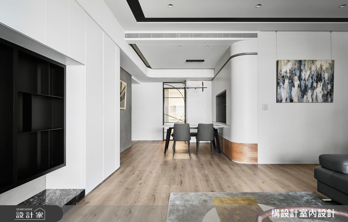 50坪新成屋(5年以下)＿現代風客廳案例圖片＿構設計＿構設計_幸福時年之18