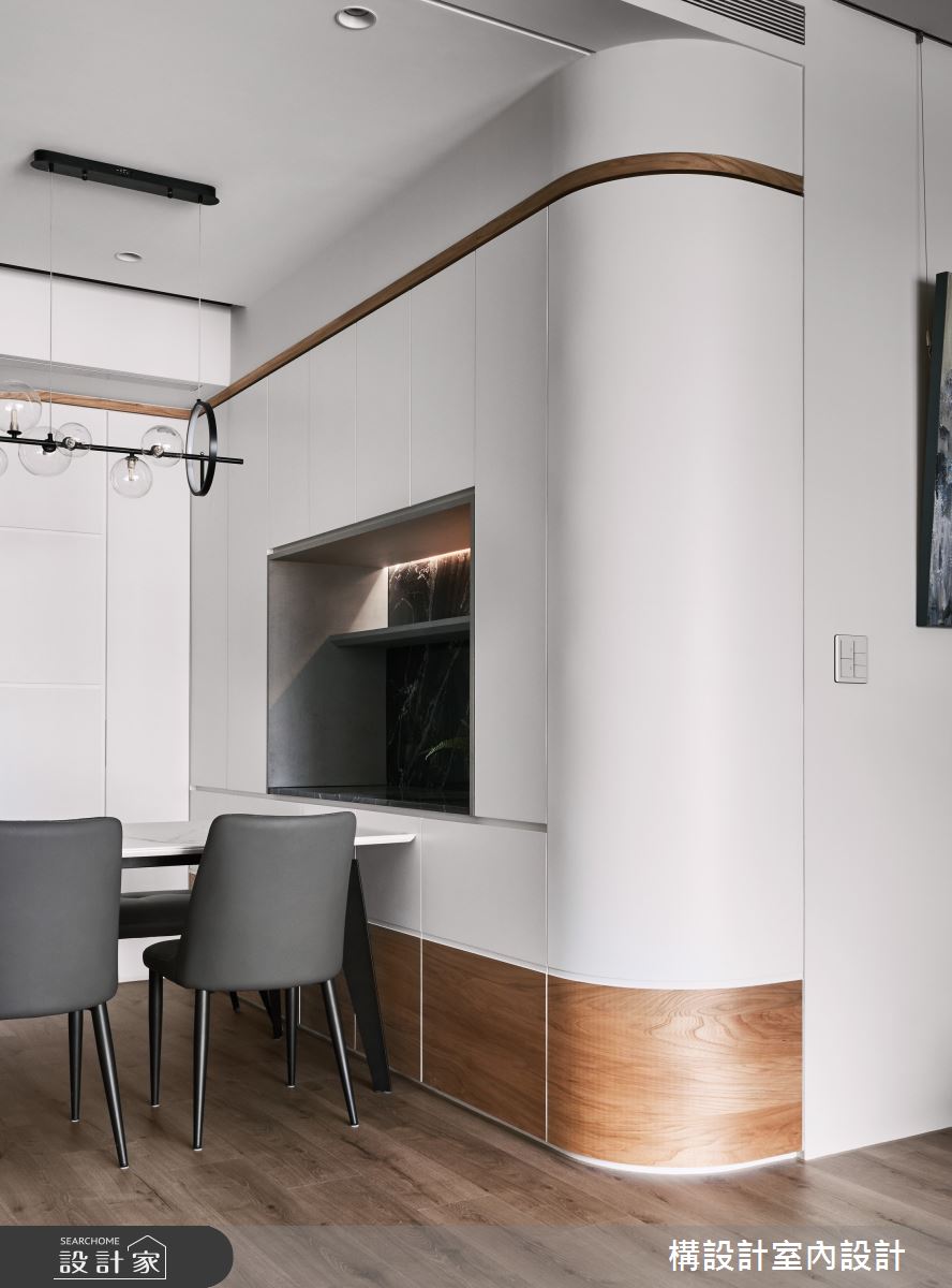 50坪新成屋(5年以下)＿現代風餐廳案例圖片＿構設計＿構設計_幸福時年之8