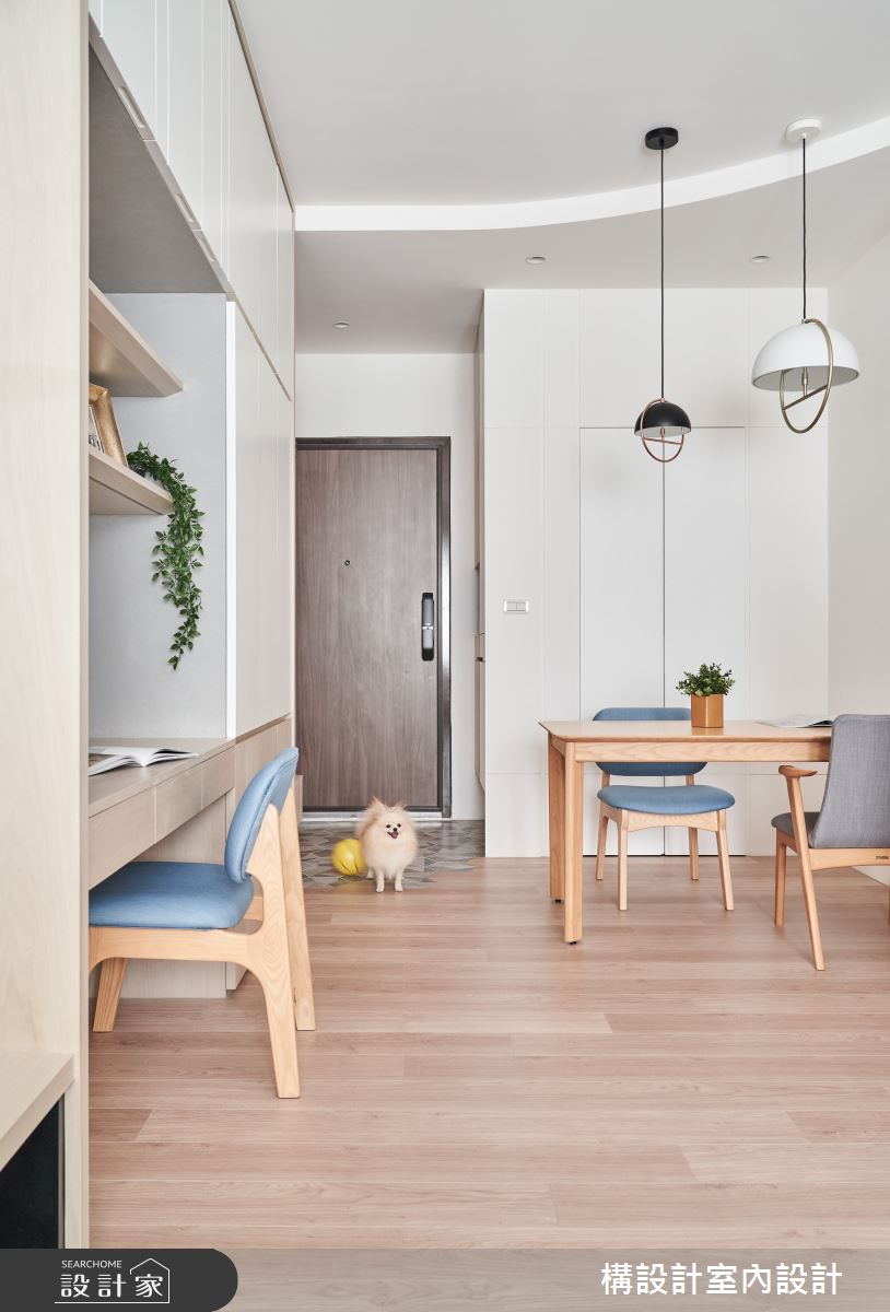 20坪中古屋(5~15年)＿北歐風餐廳案例圖片＿構設計＿構設計_微光小日常之12