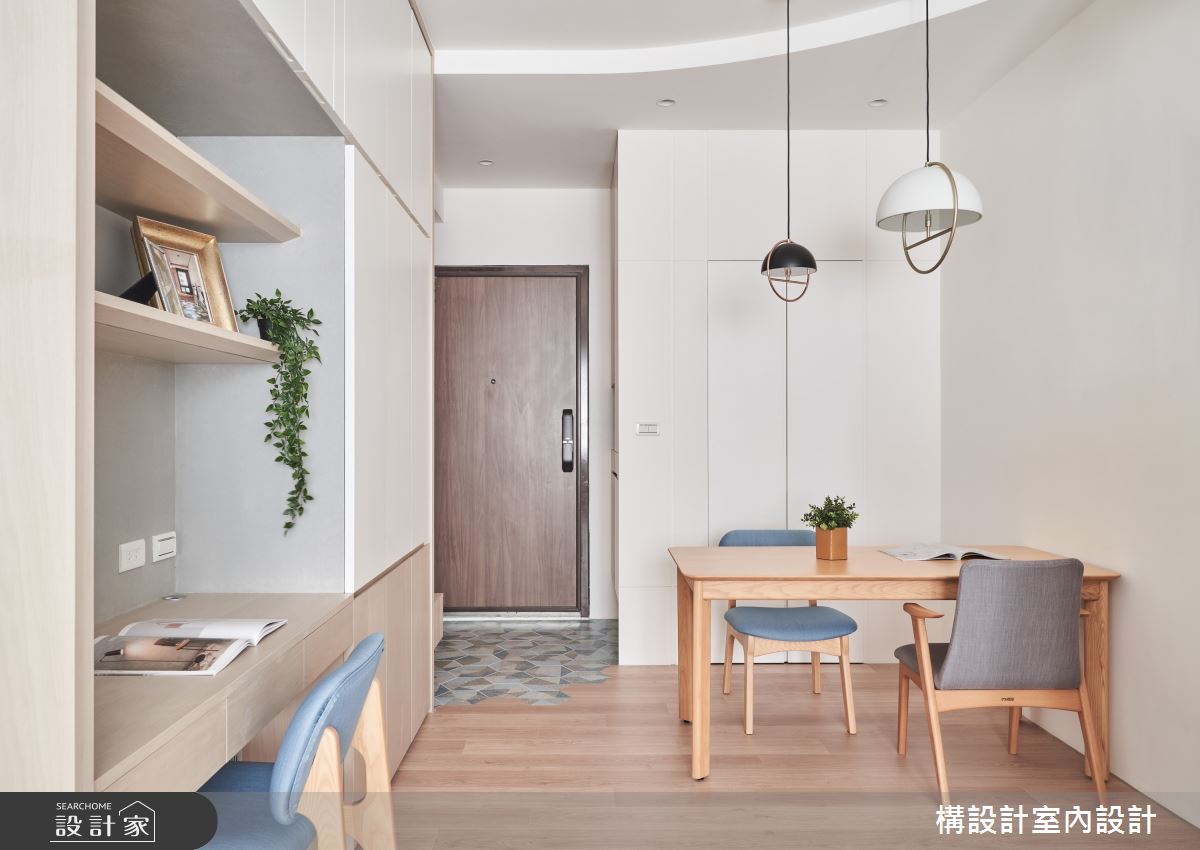 20坪中古屋(5~15年)＿北歐風餐廳案例圖片＿構設計＿構設計_微光小日常之11
