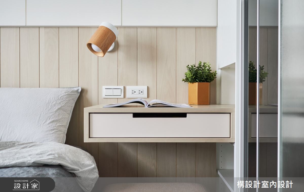 20坪中古屋(5~15年)＿北歐風臥室案例圖片＿構設計＿構設計_微光小日常之15