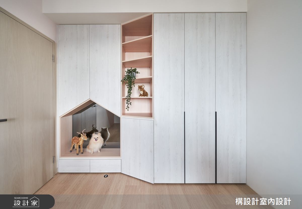 20坪中古屋(5~15年)＿北歐風多功能室案例圖片＿構設計＿構設計_微光小日常之20