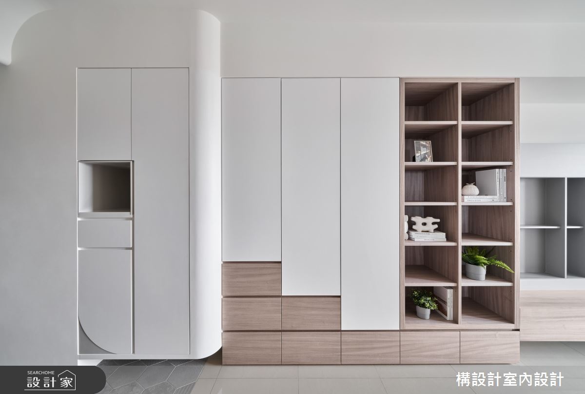 20坪新成屋(5年以下)＿北歐風玄關案例圖片＿構設計＿構設計_秋日調色盤之3