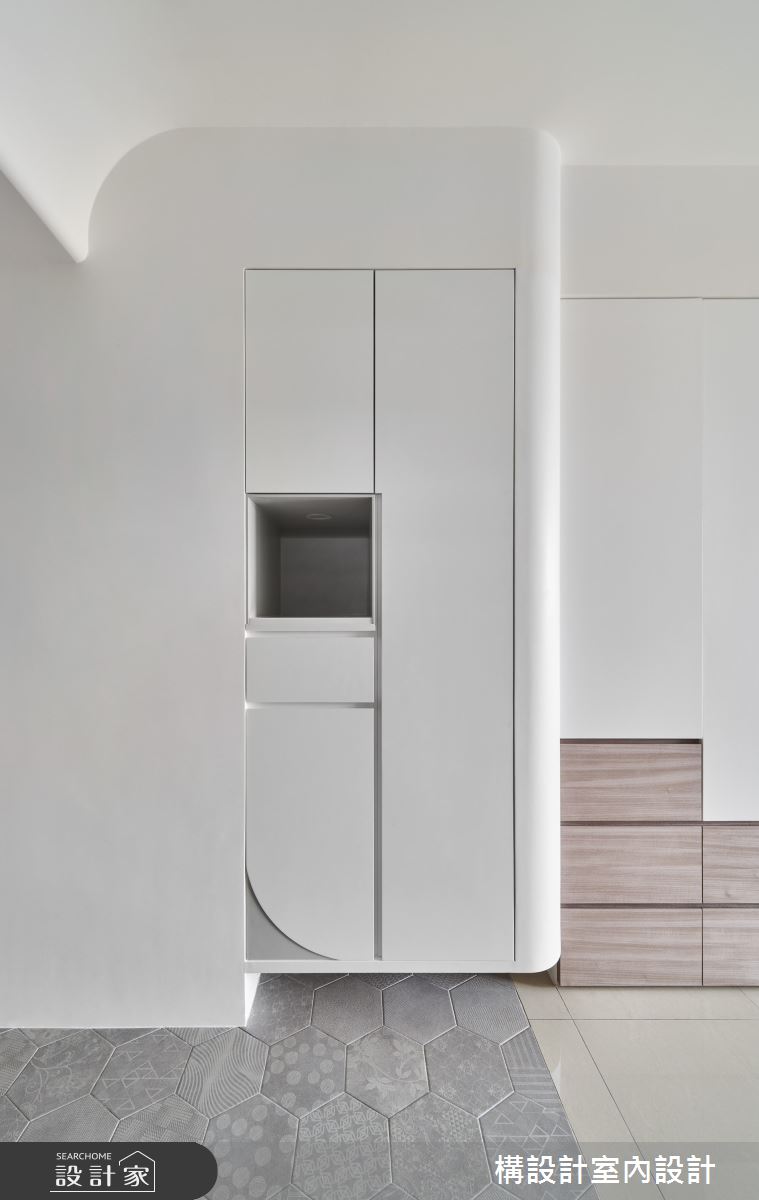 20坪新成屋(5年以下)＿北歐風玄關案例圖片＿構設計＿構設計_秋日調色盤之1