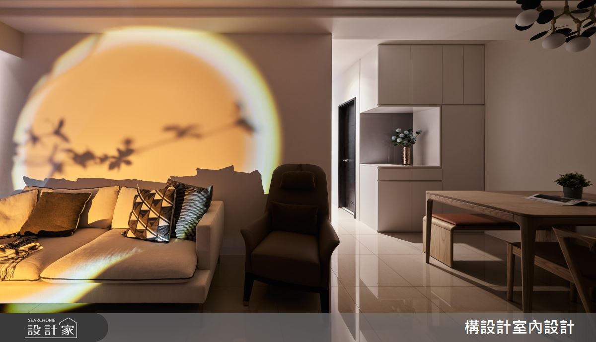 20坪新成屋(5年以下)＿北歐風客廳案例圖片＿構設計＿構設計_秋日調色盤之5