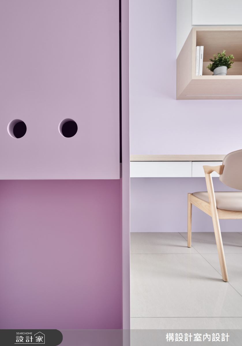 20坪新成屋(5年以下)＿北歐風臥室案例圖片＿構設計＿構設計_秋日調色盤之9