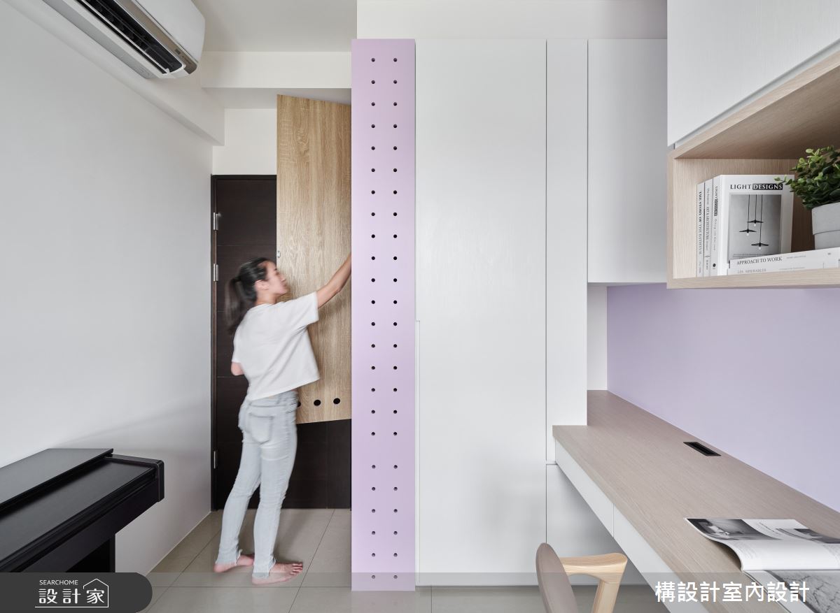 20坪新成屋(5年以下)＿北歐風臥室案例圖片＿構設計＿構設計_秋日調色盤之11