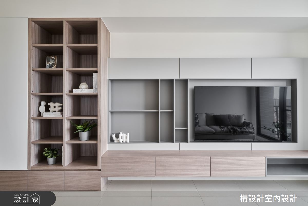 20坪新成屋(5年以下)＿北歐風客廳案例圖片＿構設計＿構設計_秋日調色盤之4