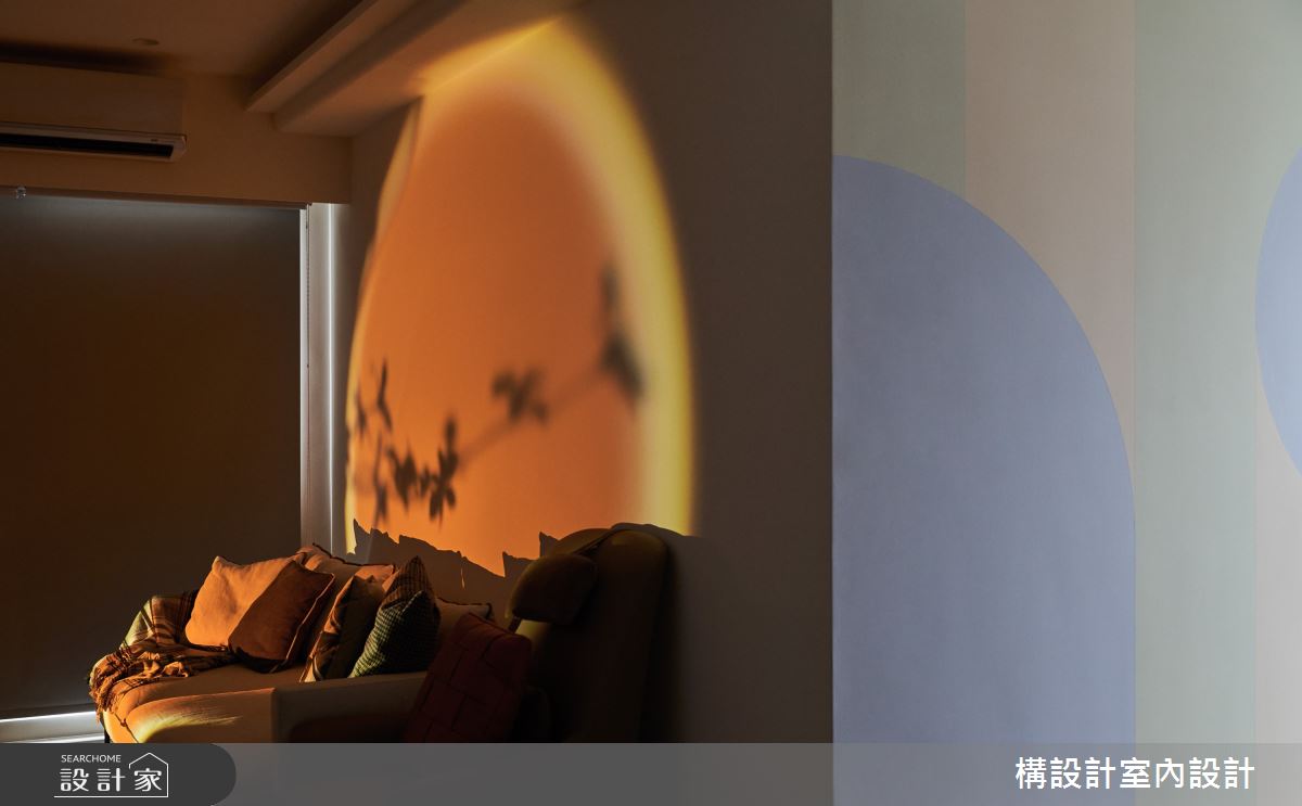 20坪新成屋(5年以下)＿北歐風客廳案例圖片＿構設計＿構設計_秋日調色盤之14