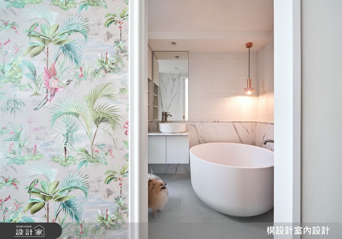 9坪＿新古典浴室案例圖片＿構設計＿構設計_輕暖法式寓所之28