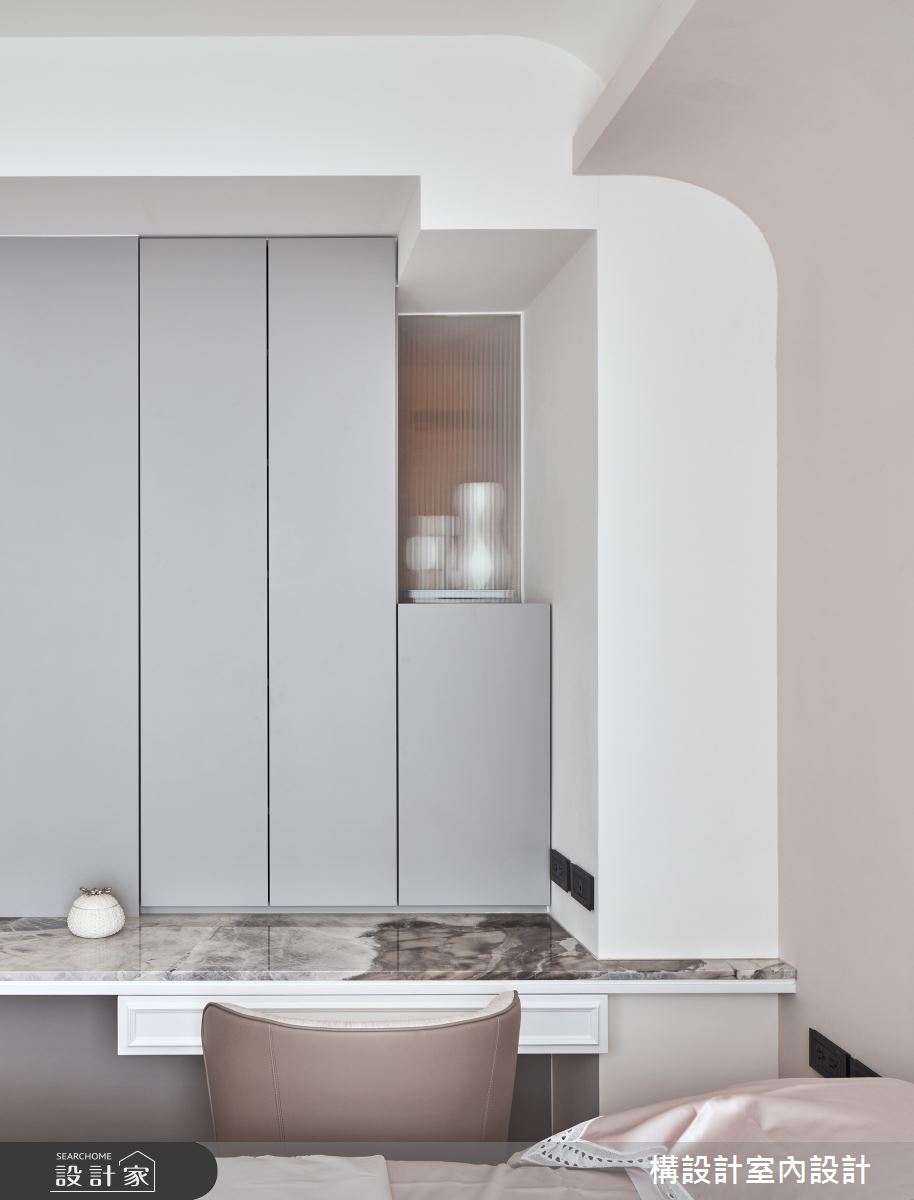 9坪＿新古典臥室案例圖片＿構設計＿構設計_輕暖法式寓所之24