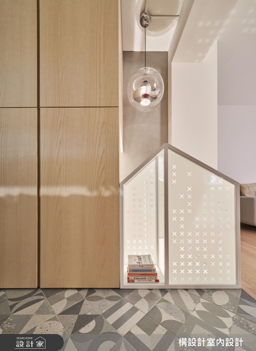 40坪老屋(31~40年)＿北歐風玄關寵物案例圖片＿構設計＿構設計_拾光點點之9
