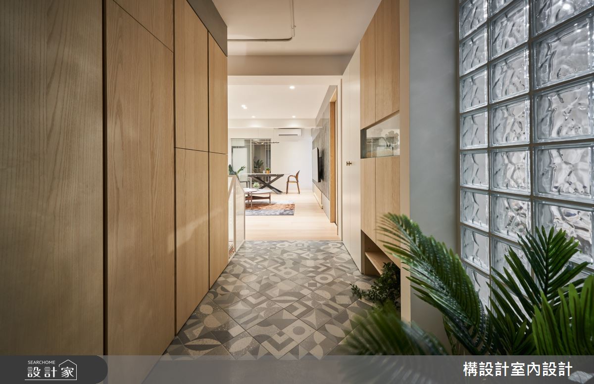 40坪老屋(31~40年)＿北歐風玄關寵物案例圖片＿構設計＿構設計_拾光點點之1