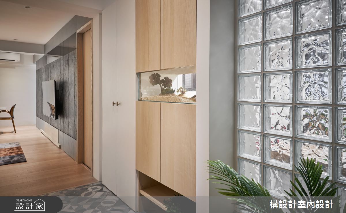 40坪老屋(31~40年)＿北歐風玄關寵物案例圖片＿構設計＿構設計_拾光點點之2