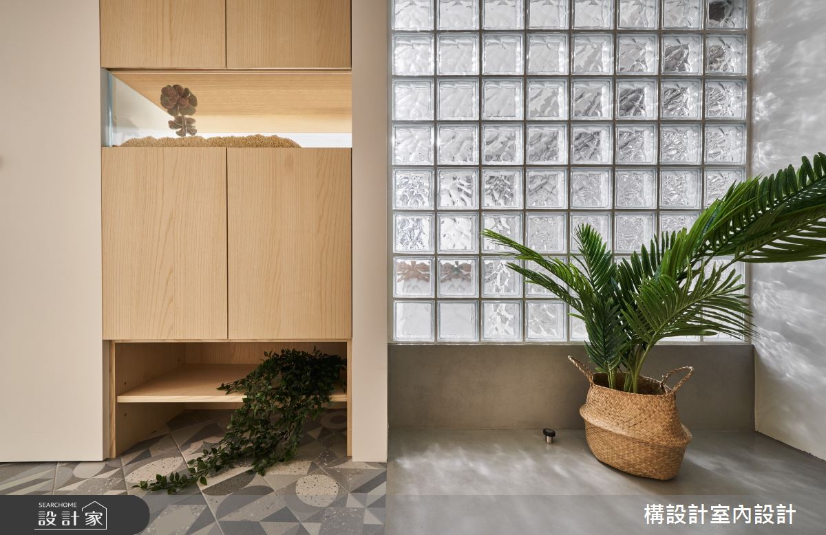 40坪老屋(31~40年)＿北歐風玄關寵物案例圖片＿構設計＿構設計_拾光點點之3