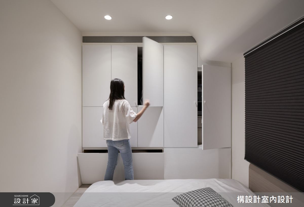 40坪老屋(16~30年)＿新古典臥室案例圖片＿構設計＿構設計_午後的銀白雪境之31
