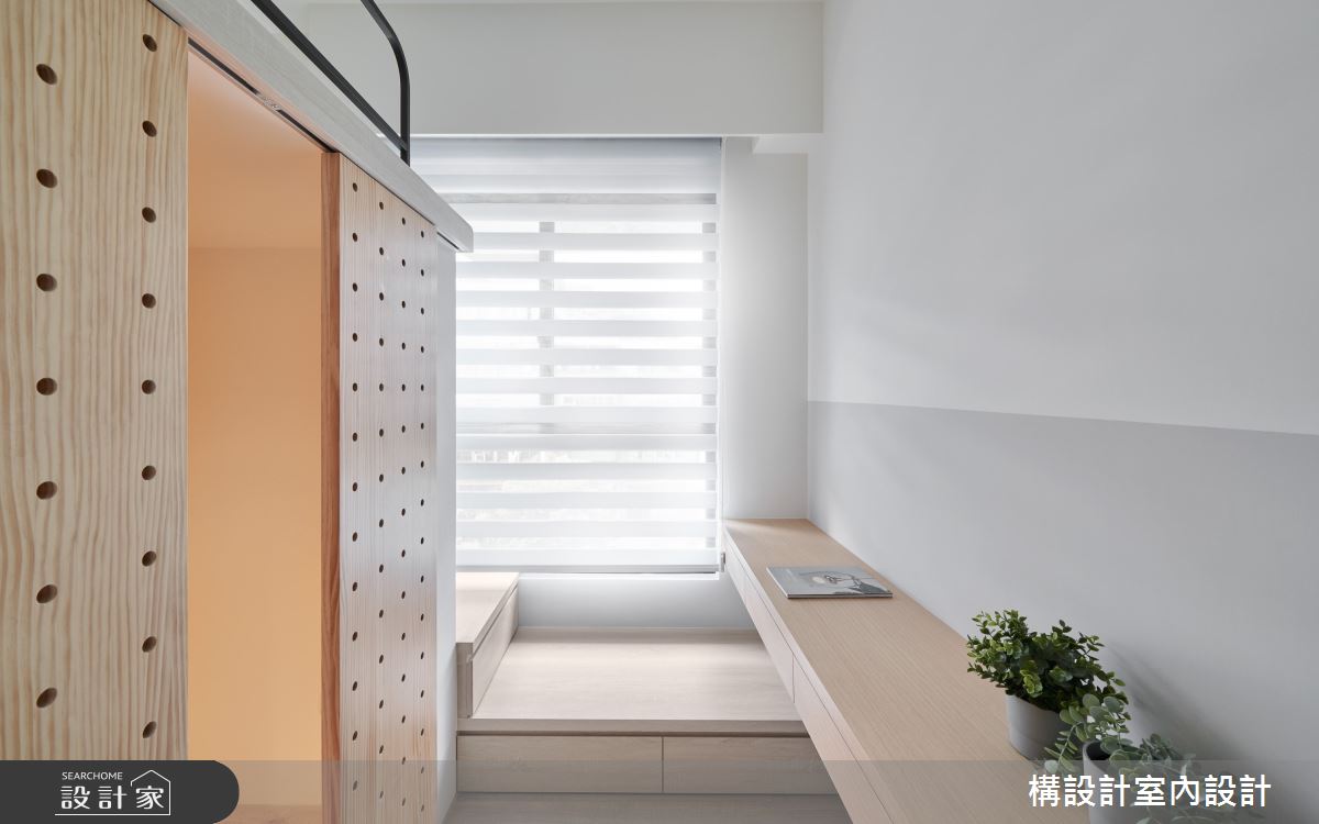 17坪新成屋(5年以下)＿北歐風臥室更衣間案例圖片＿構設計＿構設計_不將就的日常之22