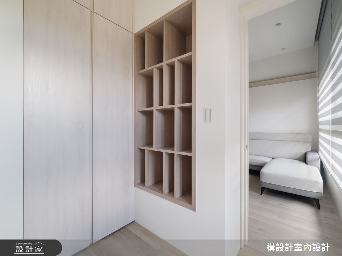 24坪新成屋(5年以下)＿北歐風臥室案例圖片＿構設計＿構設計_初見之12