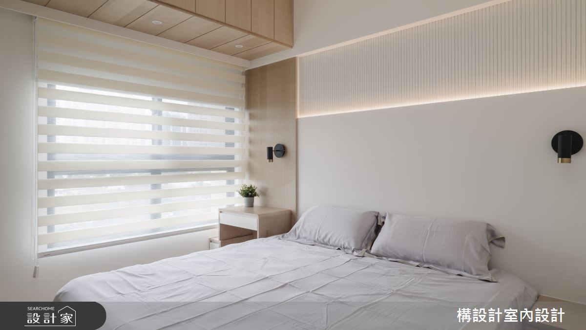 24坪新成屋(5年以下)＿北歐風臥室案例圖片＿構設計＿構設計_初見之14