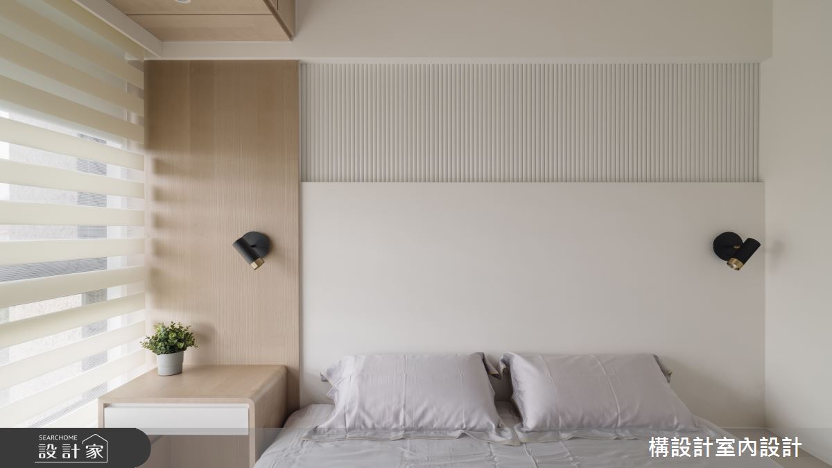 24坪新成屋(5年以下)＿北歐風臥室案例圖片＿構設計＿構設計_初見之16