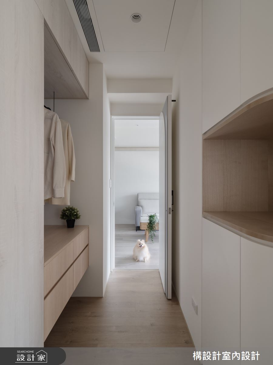 24坪新成屋(5年以下)＿北歐風臥室案例圖片＿構設計＿構設計_初見之18