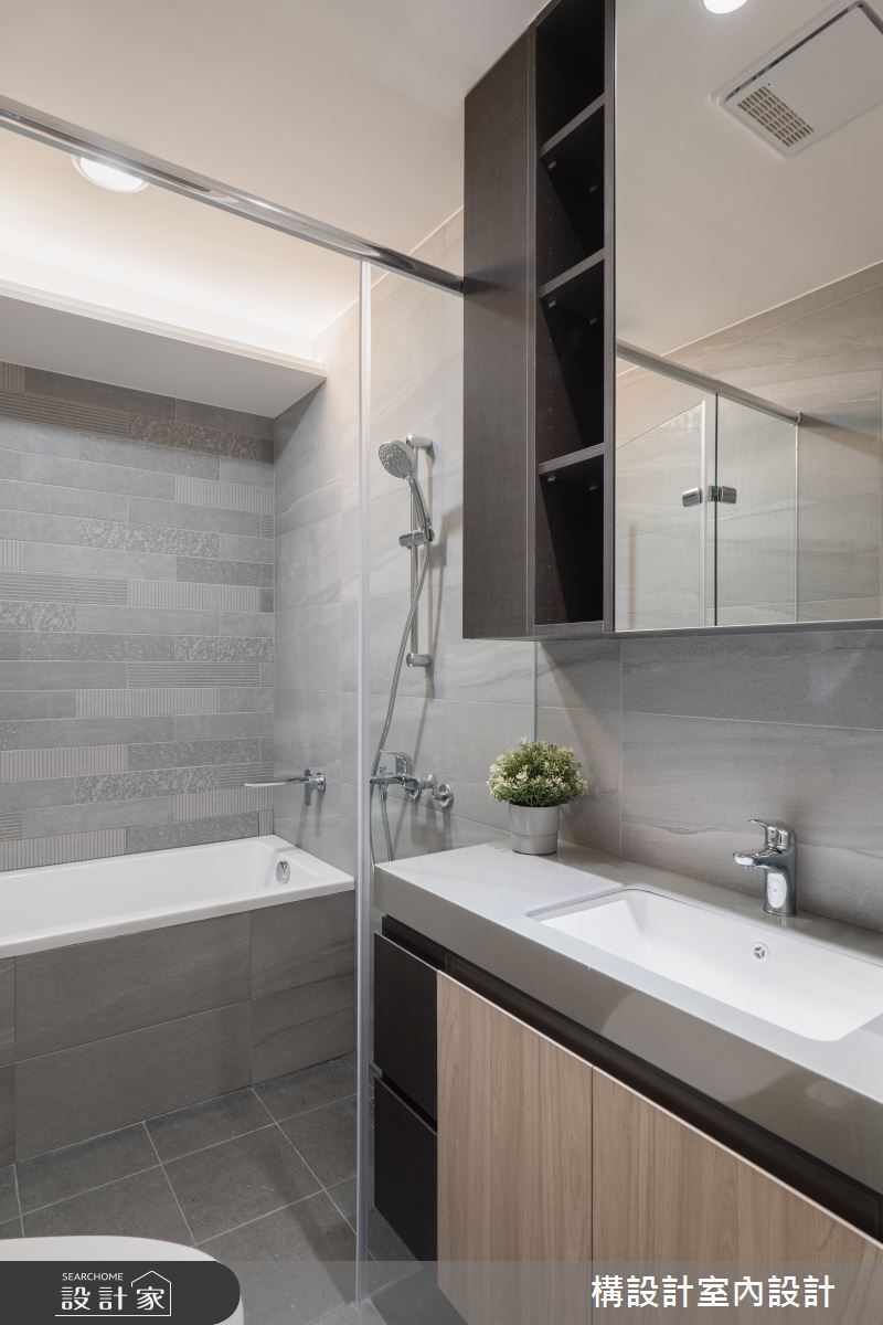 24坪新成屋(5年以下)＿北歐風浴室案例圖片＿構設計＿構設計_初見之20