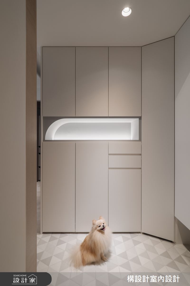 24坪新成屋(5年以下)＿北歐風玄關案例圖片＿構設計＿構設計_初見之2