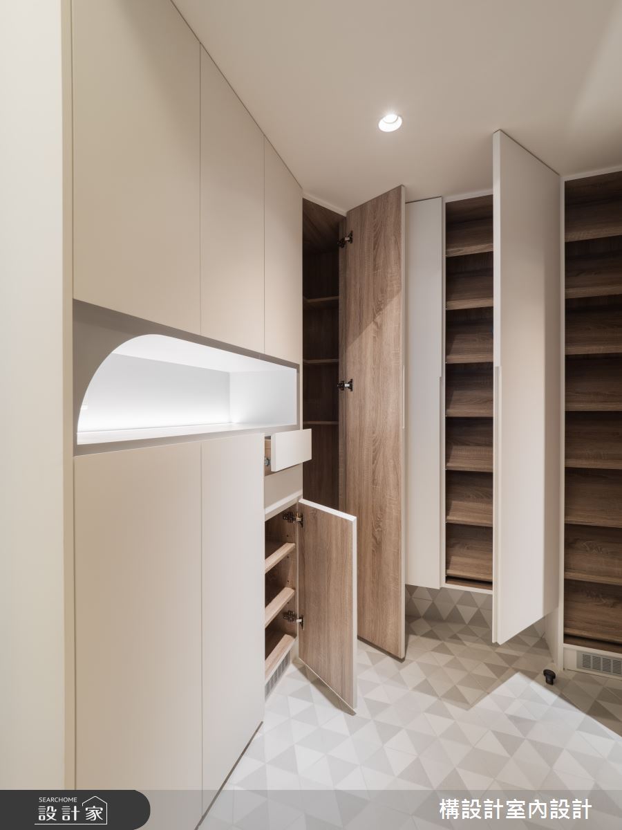 24坪新成屋(5年以下)＿北歐風玄關案例圖片＿構設計＿構設計_初見之3