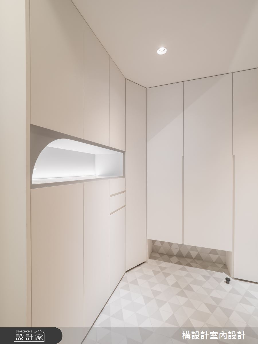 24坪新成屋(5年以下)＿北歐風玄關案例圖片＿構設計＿構設計_初見之1