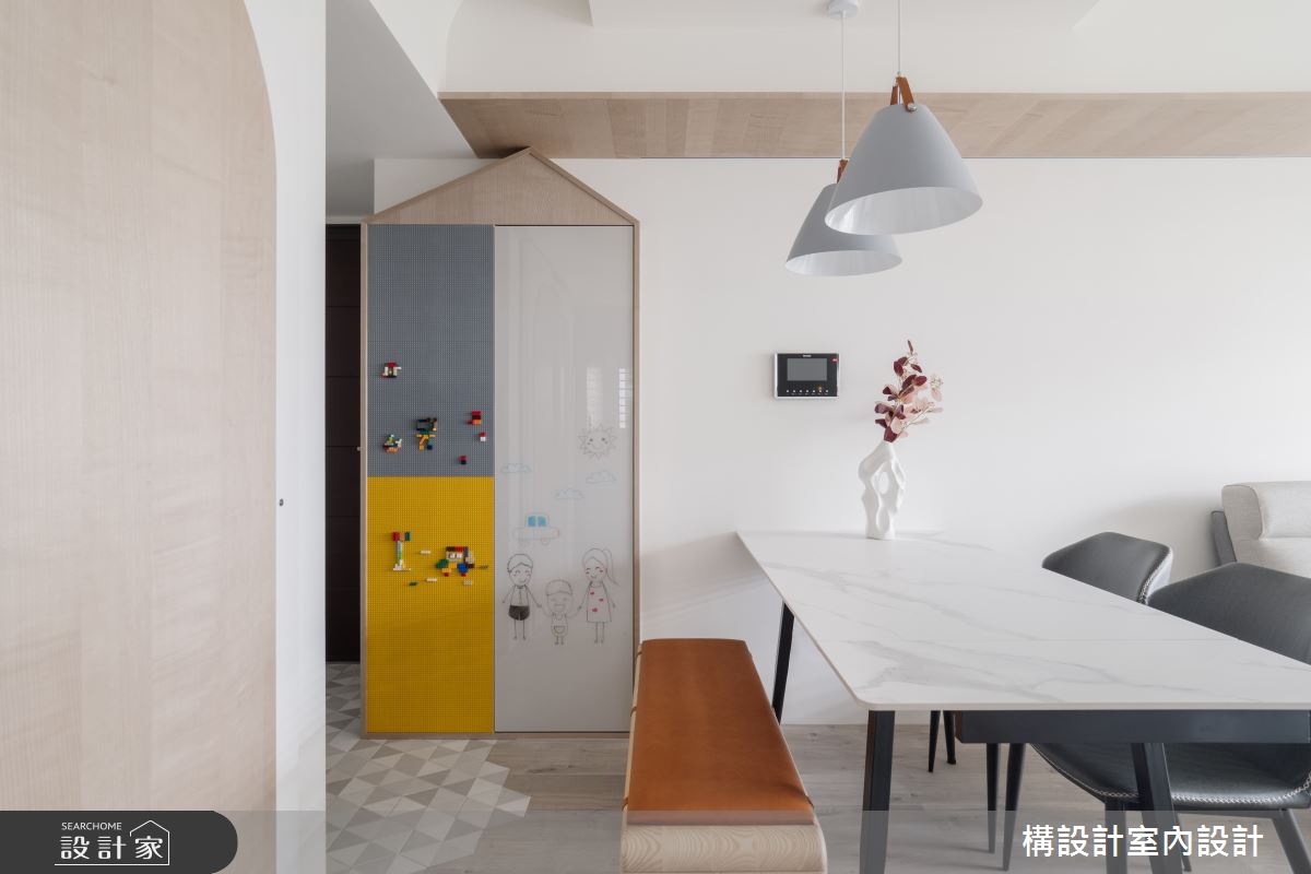 24坪新成屋(5年以下)＿北歐風餐廳案例圖片＿構設計＿構設計_初見之4