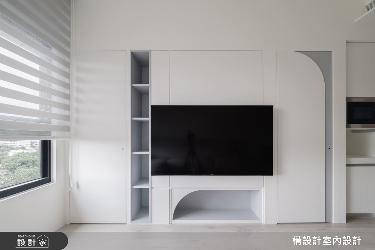 24坪新成屋(5年以下)＿北歐風客廳案例圖片＿構設計＿構設計_初見之10