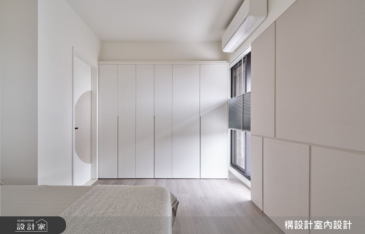 19坪中古屋(5~15年)＿北歐風臥室案例圖片＿構設計＿構設計_層疊山沐之24