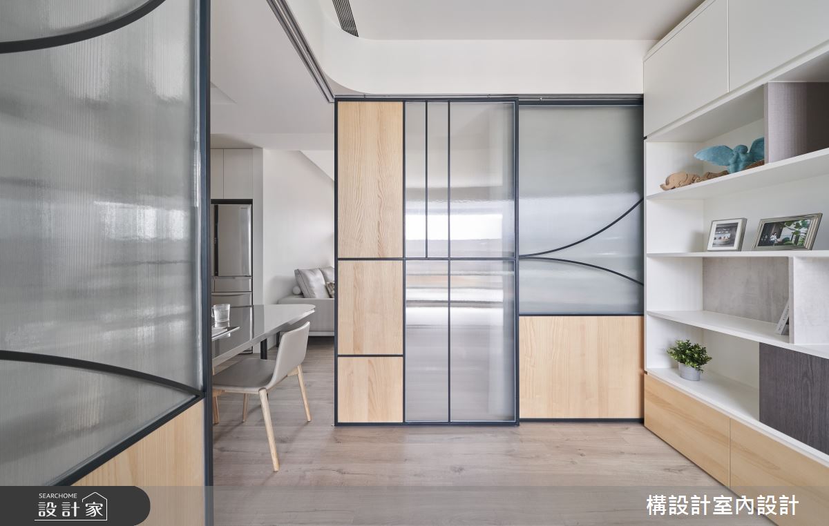 19坪中古屋(5~15年)＿北歐風書房案例圖片＿構設計＿構設計_層疊山沐之16