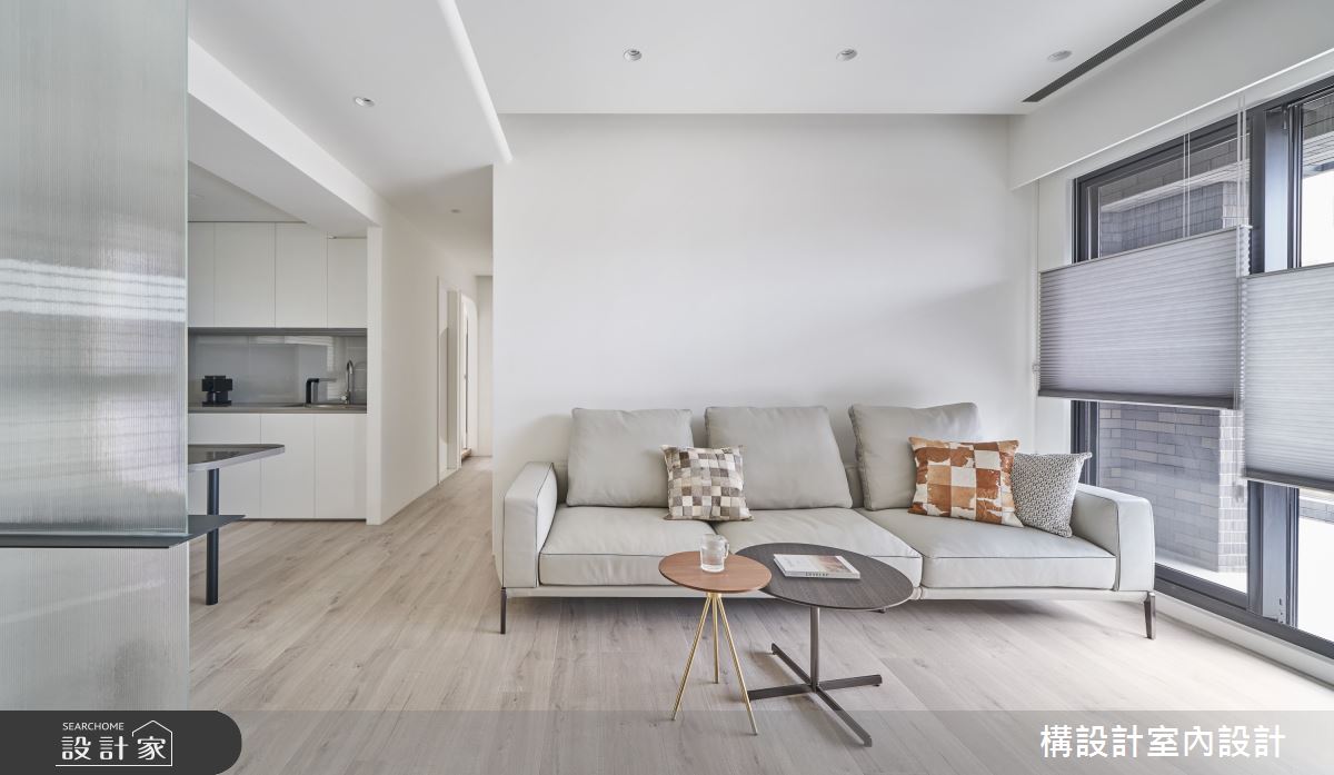 19坪中古屋(5~15年)＿北歐風客廳案例圖片＿構設計＿構設計_層疊山沐之6