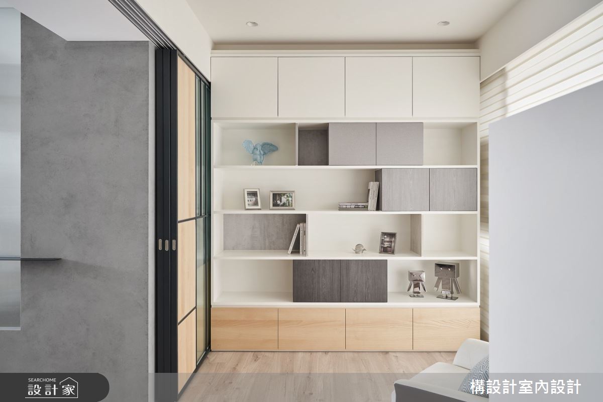 19坪中古屋(5~15年)＿北歐風書房案例圖片＿構設計＿構設計_層疊山沐之10
