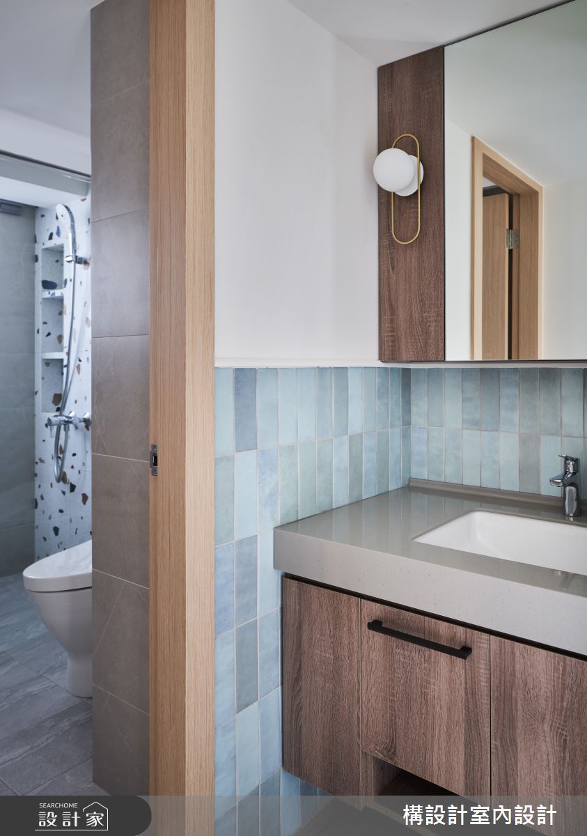 40坪老屋(16~30年)＿北歐風浴室案例圖片＿構設計＿構設計_貓森漫遊之25
