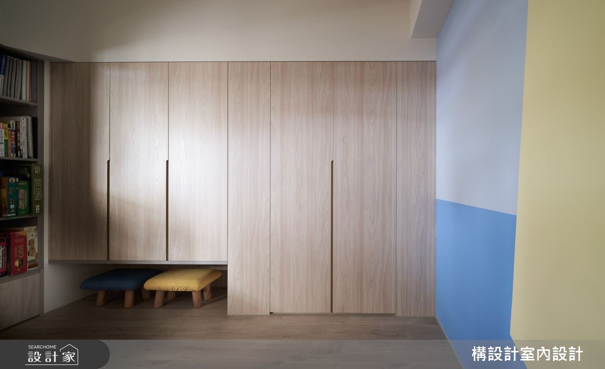 40坪老屋(16~30年)＿北歐風臥室書房多功能室案例圖片＿構設計＿構設計_貓森漫遊之24