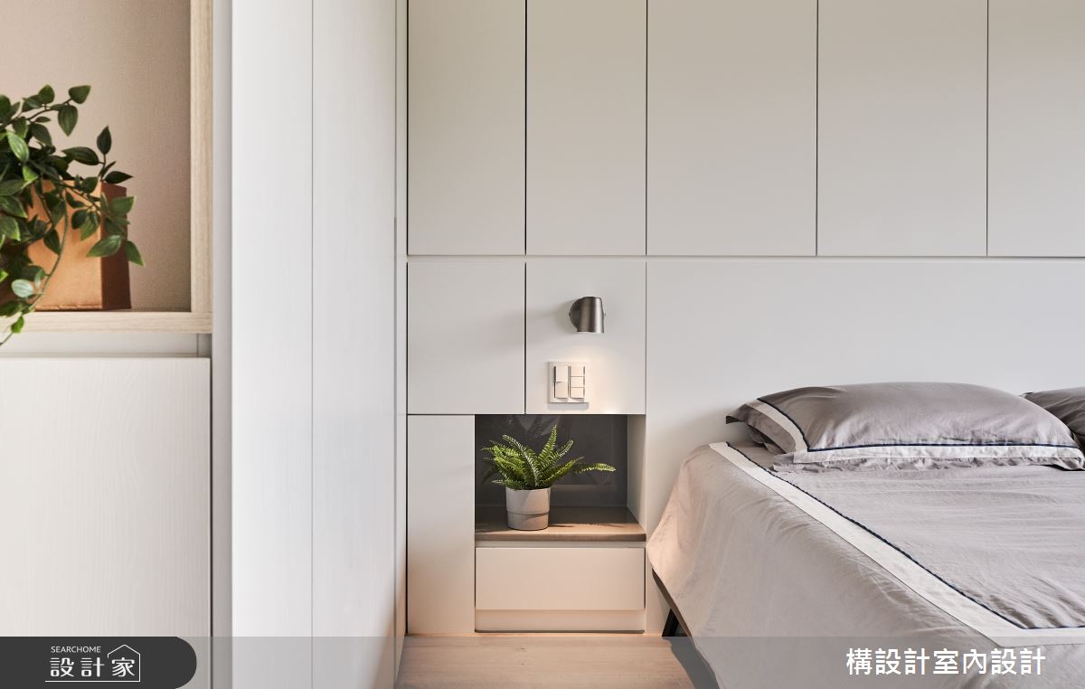 40坪老屋(16~30年)＿北歐風臥室案例圖片＿構設計＿構設計_貓森漫遊之16