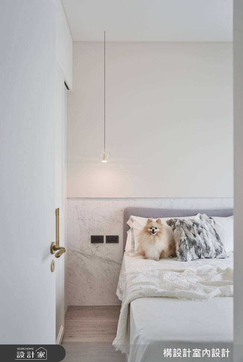18坪新成屋(5年以下)＿法式輕古典臥室案例圖片＿構設計＿構設計_歲月靜好之26