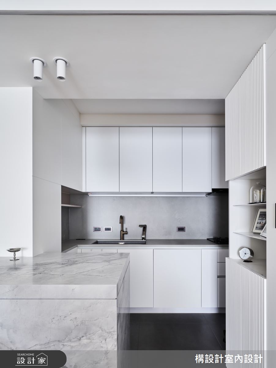 18坪新成屋(5年以下)＿法式輕古典餐廳廚房案例圖片＿構設計＿構設計_歲月靜好之11