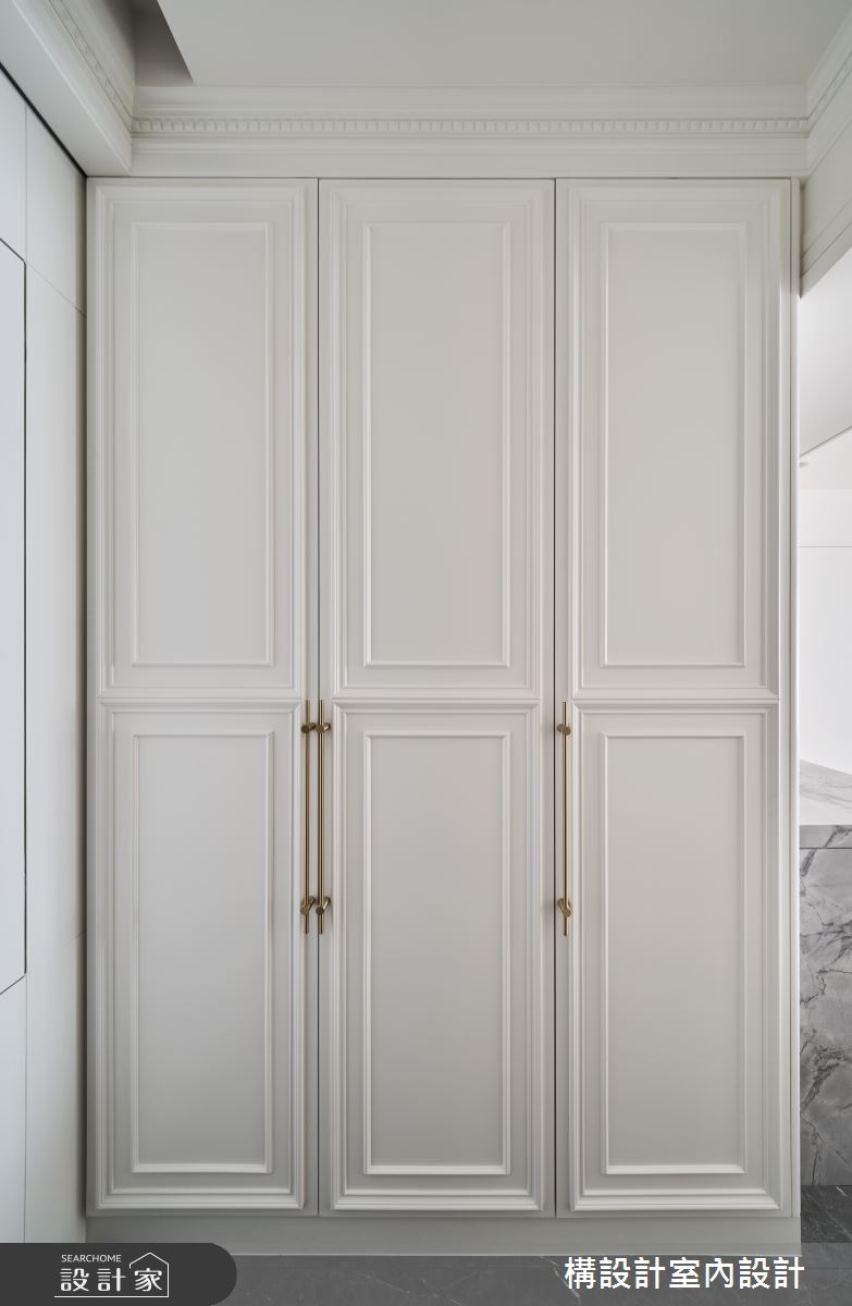 18坪新成屋(5年以下)＿法式輕古典玄關案例圖片＿構設計＿構設計_歲月靜好之1