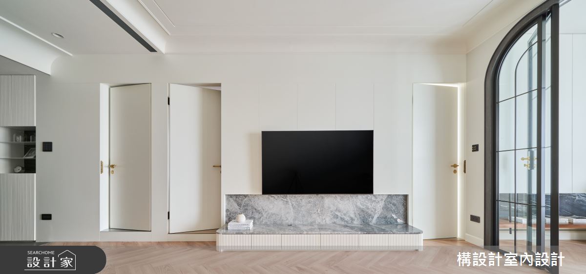 18坪新成屋(5年以下)＿法式輕古典客廳案例圖片＿構設計＿構設計_歲月靜好之25