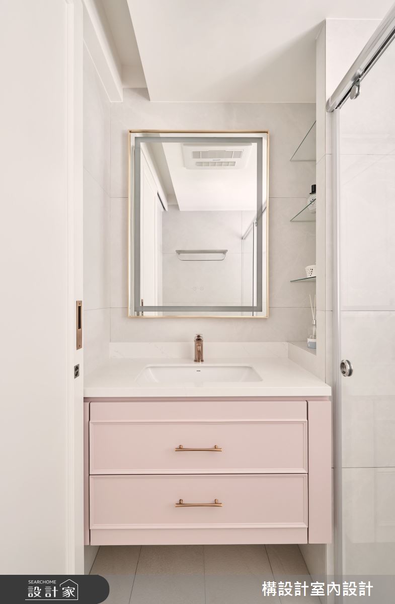 50坪中古屋(5~15年)＿新古典浴室案例圖片＿構設計＿構設計_隅光下的浪漫之32