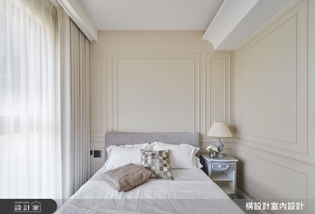 50坪中古屋(5~15年)＿新古典臥室案例圖片＿構設計＿構設計_隅光下的浪漫之19