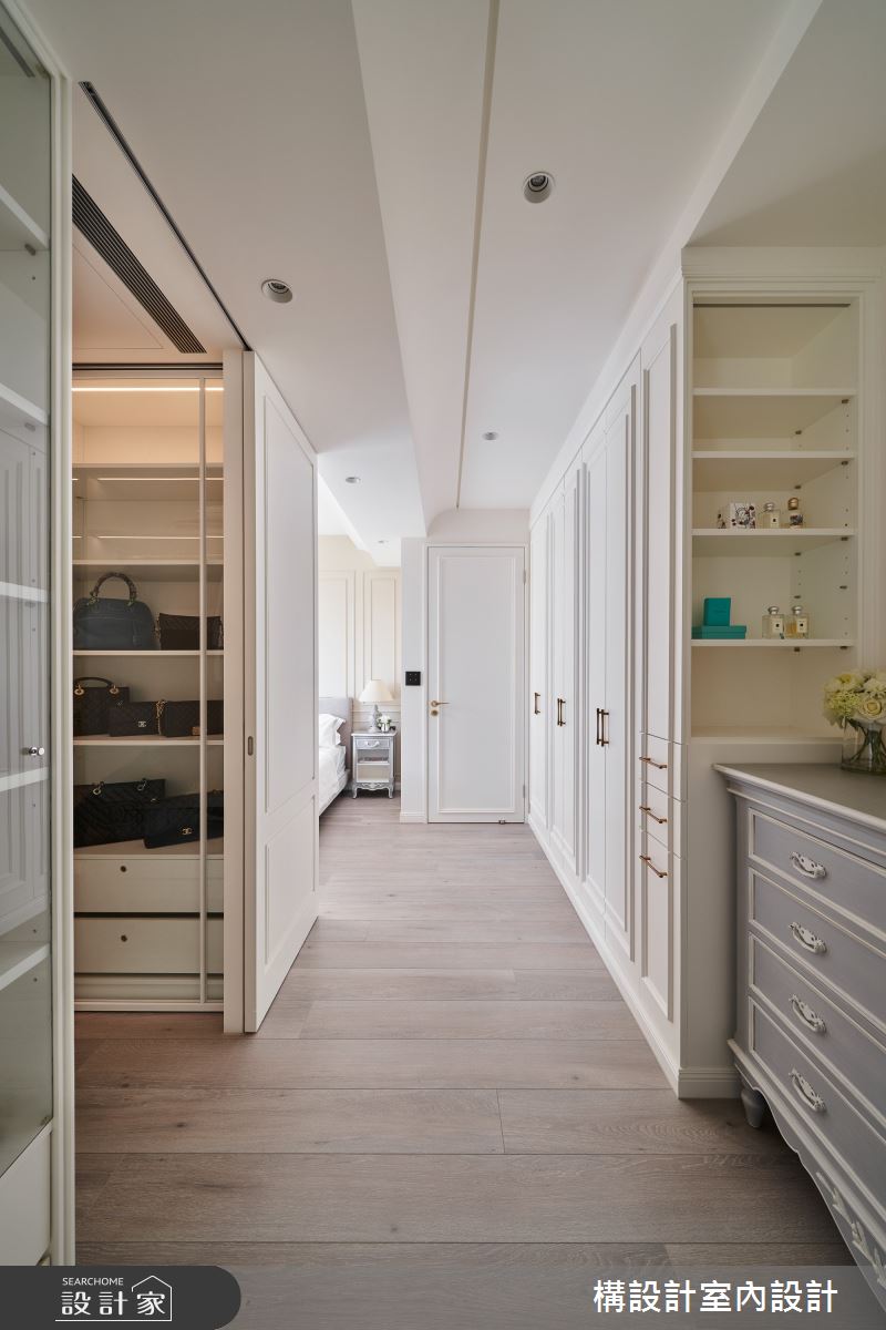 50坪中古屋(5~15年)＿新古典更衣間案例圖片＿構設計＿構設計_隅光下的浪漫之22
