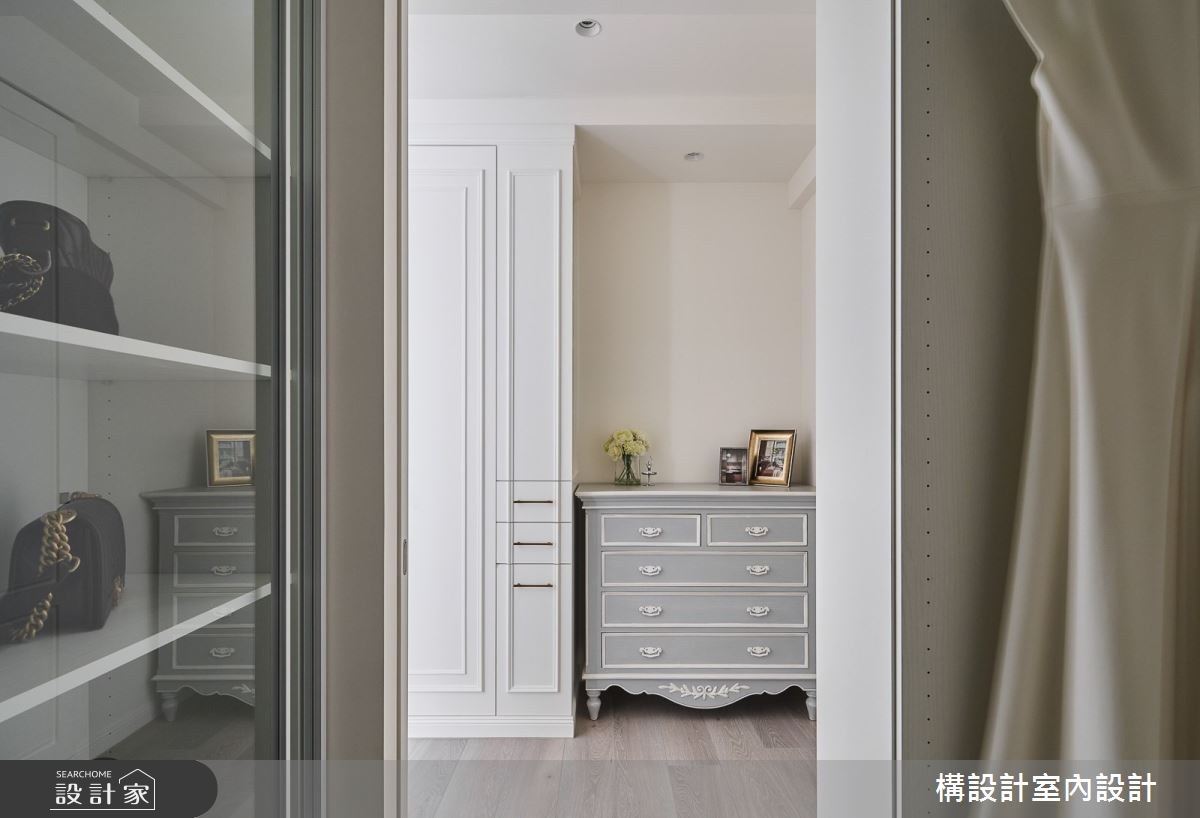 50坪中古屋(5~15年)＿新古典更衣間案例圖片＿構設計＿構設計_隅光下的浪漫之24