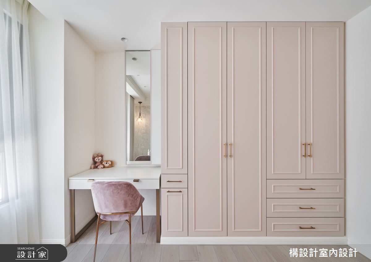 50坪中古屋(5~15年)＿新古典臥室案例圖片＿構設計＿構設計_隅光下的浪漫之30